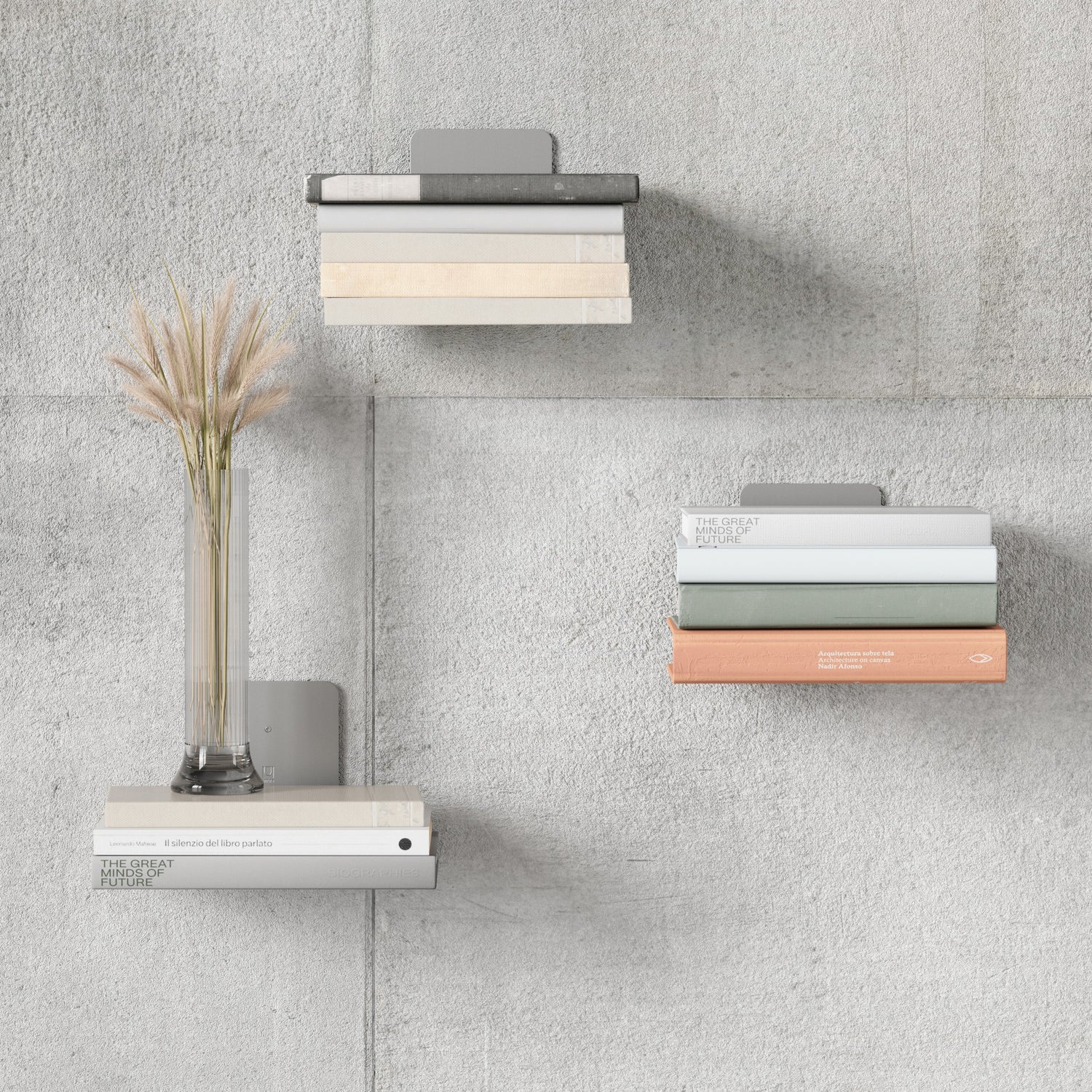 Large Conceal Book Shelf Set Of 3