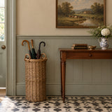 Willow Umbrella Stand Antique Wash