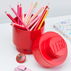 Giant LEGO Brick Storage Box - Round - Not A Boring Box APFE