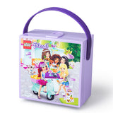 lego friends lunch box with carry handle