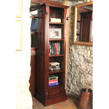 narrow alcove bookcase la roque