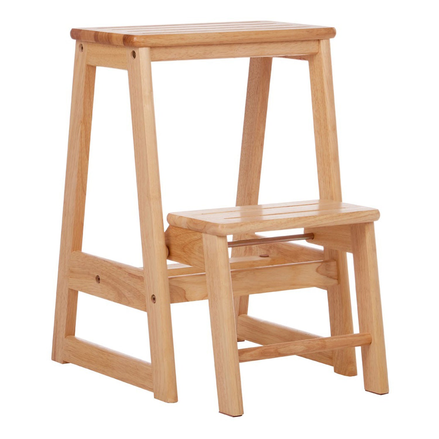 Folding Wooden Step Stool