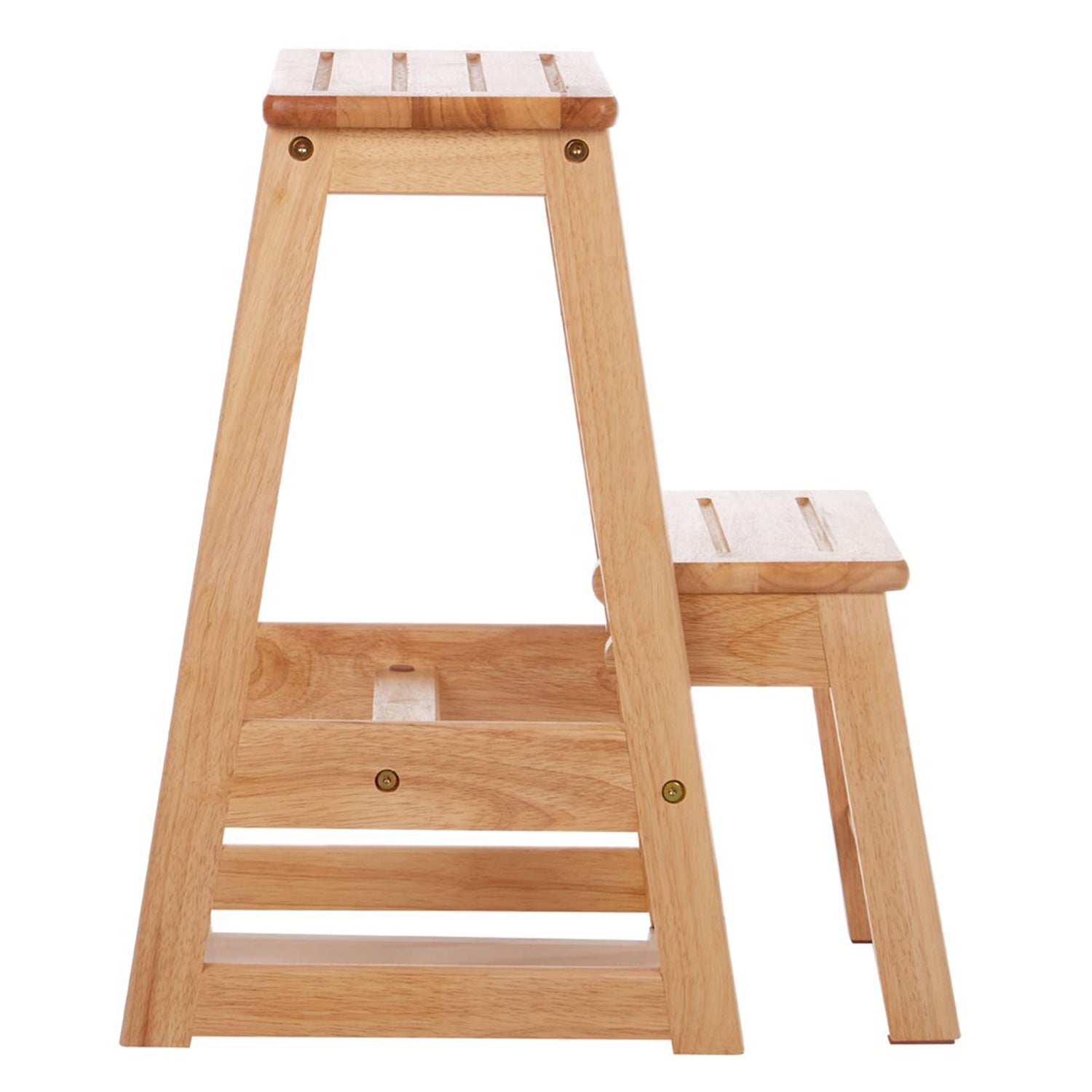 Folding Wooden Step Stool