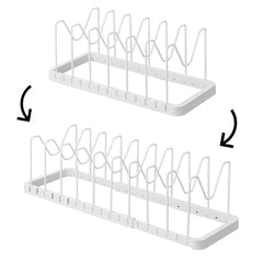 Extendable Pan Lid and Frying Pan Organiser - Not A Boring Box APFE