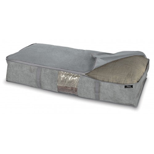 underbed storage chest stone grey