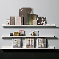 3 X Studio Display Shelves White