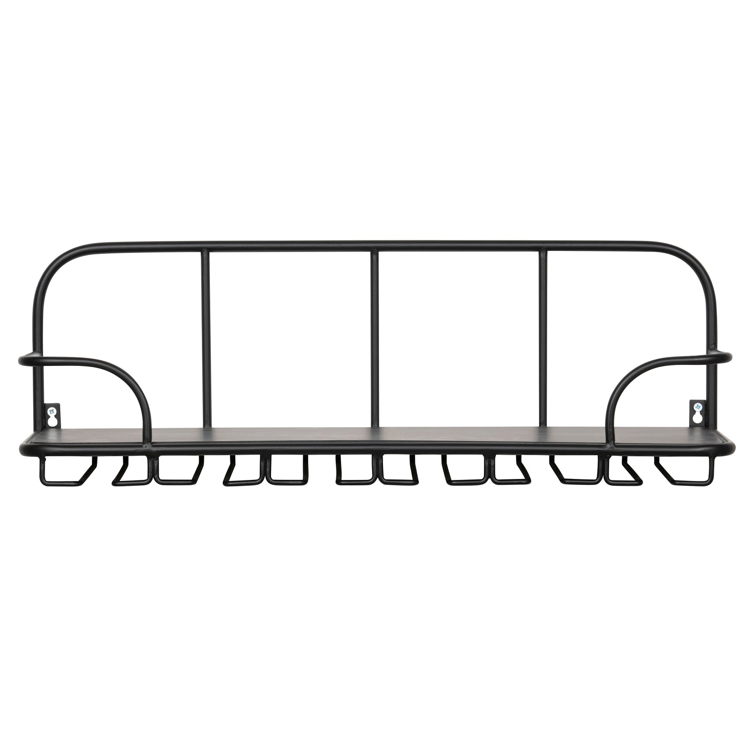 Wine Glass Bottle Storage Shelf Hugo