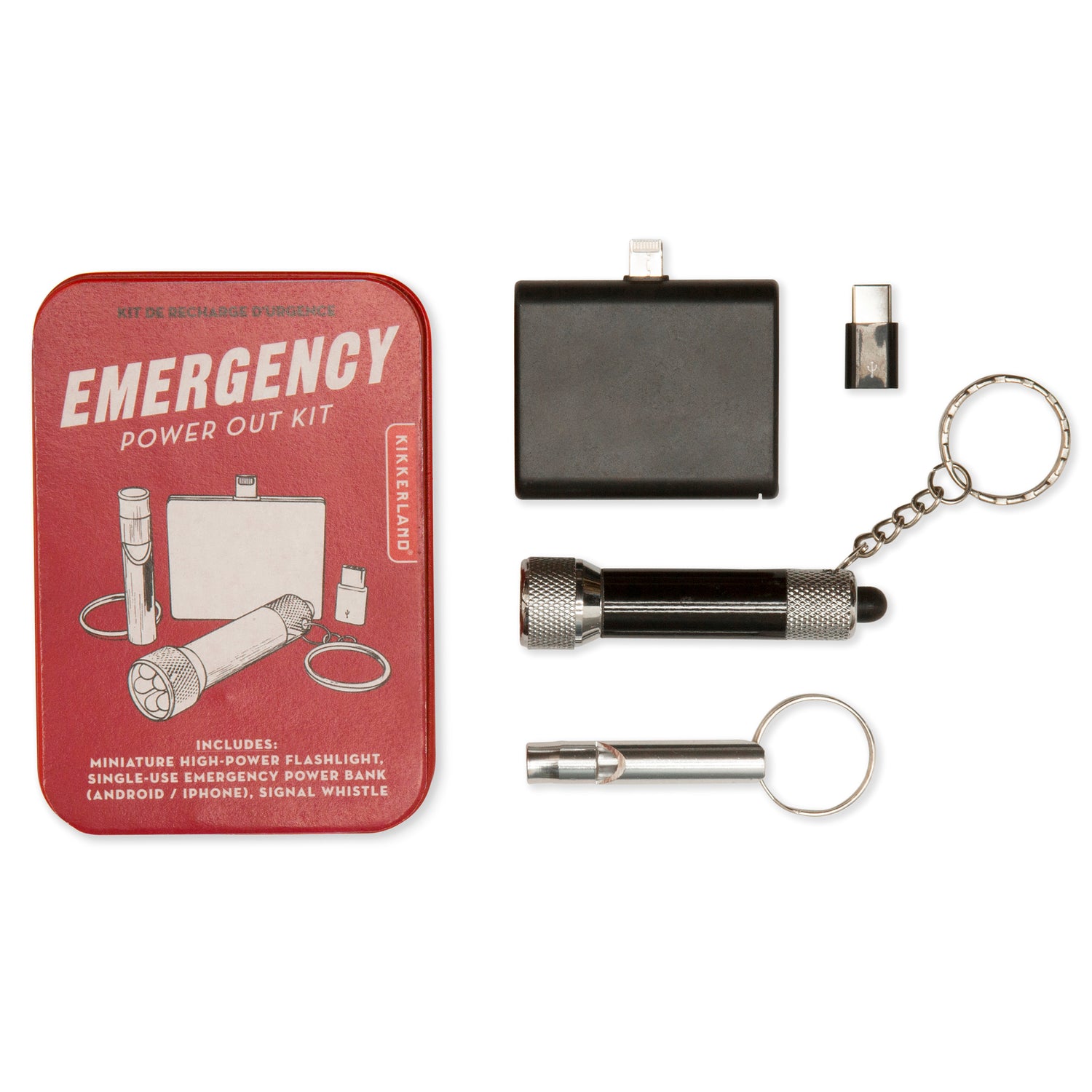 Emergency Power Out Tin