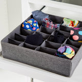 grey drawer organiser 24 compartments
