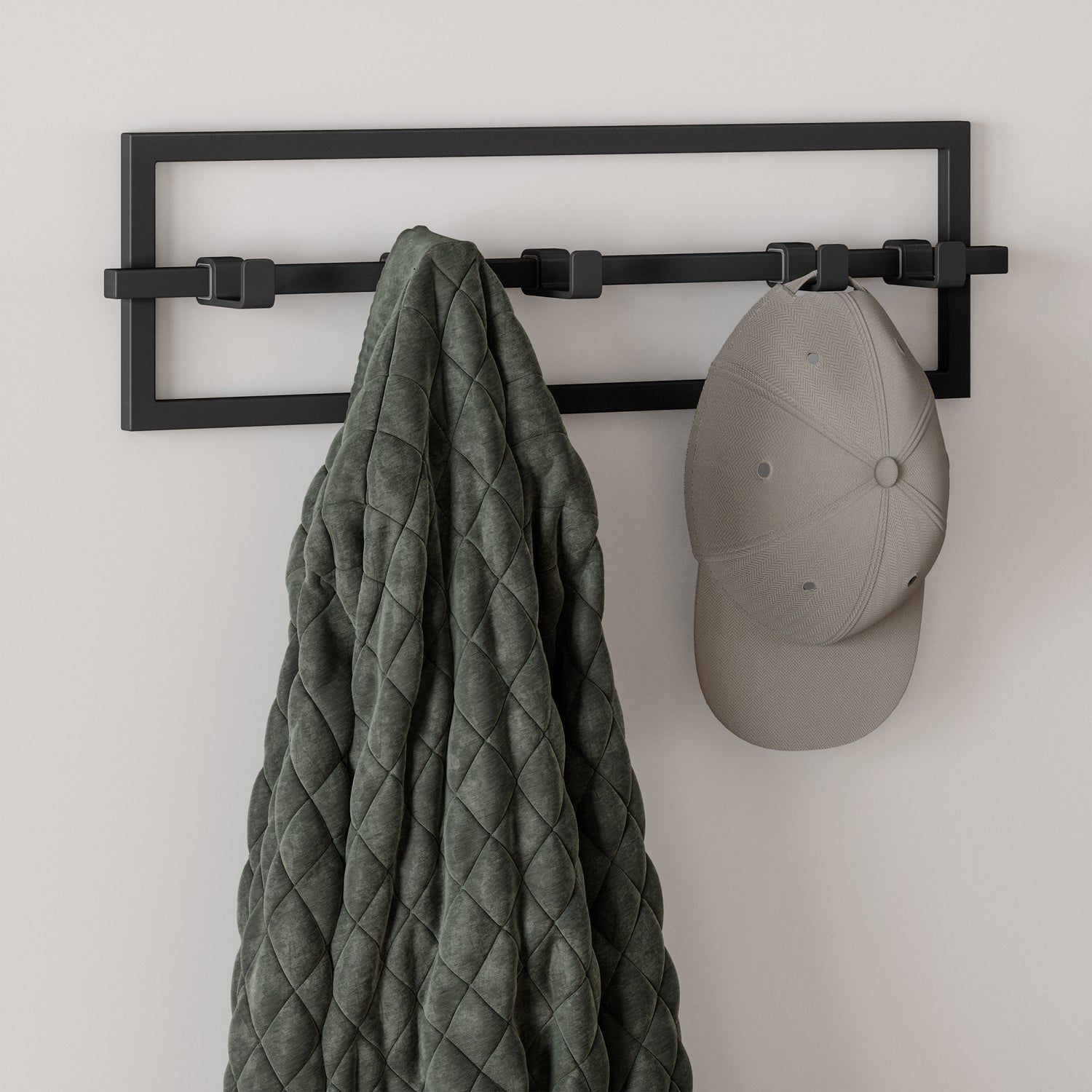 5 hook coat rack cubiko