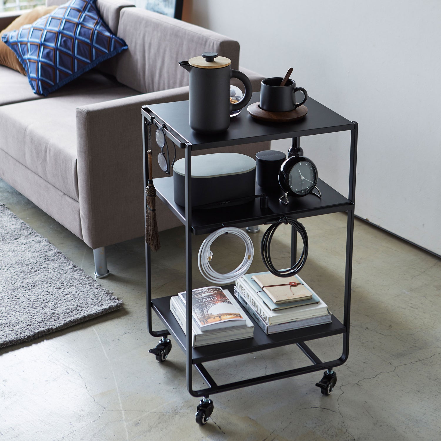 3 tier kitchen storage wagon