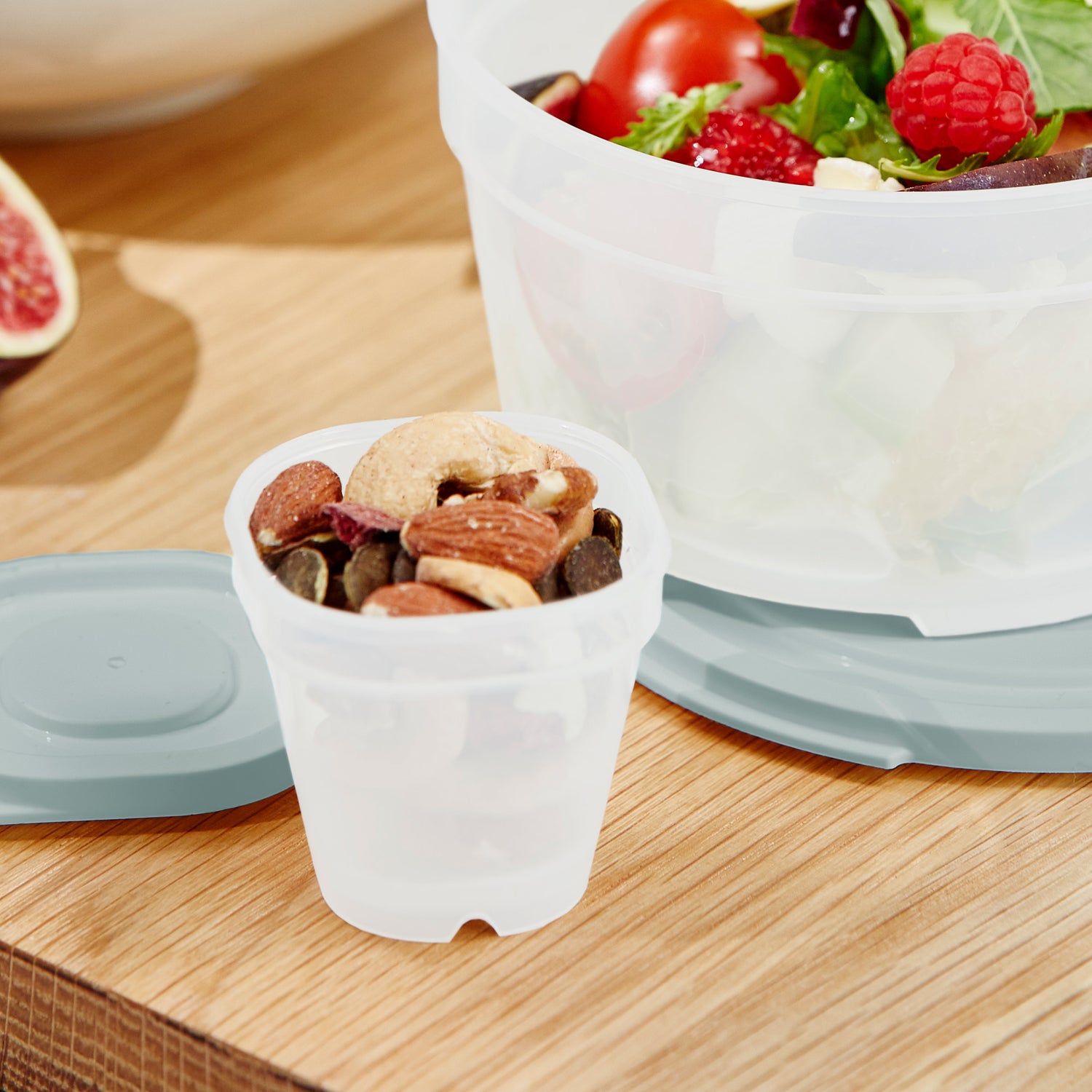 set of 4 food storage pots