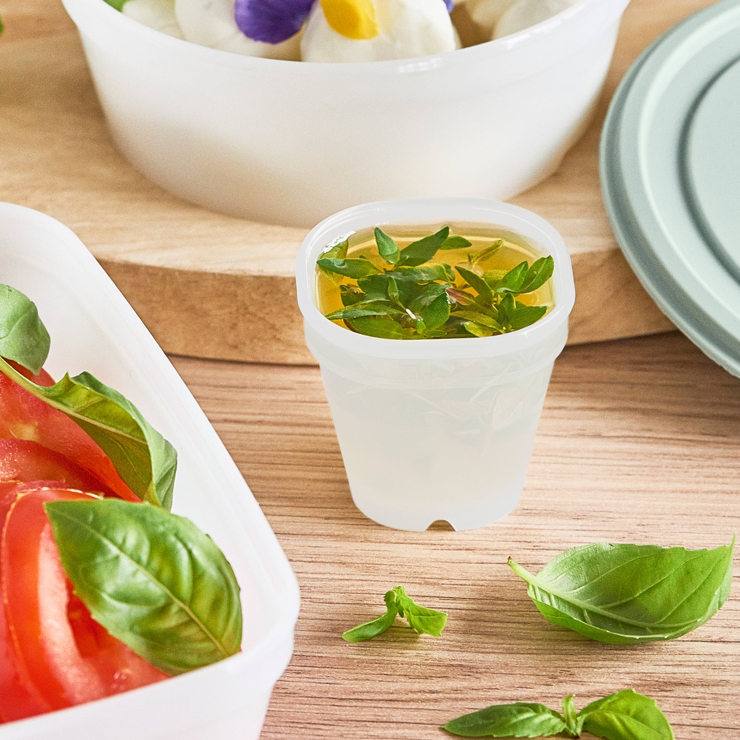 Set Of 4 Food Storage Pots