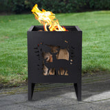Rectangular Fire Basket - Not A Boring Box