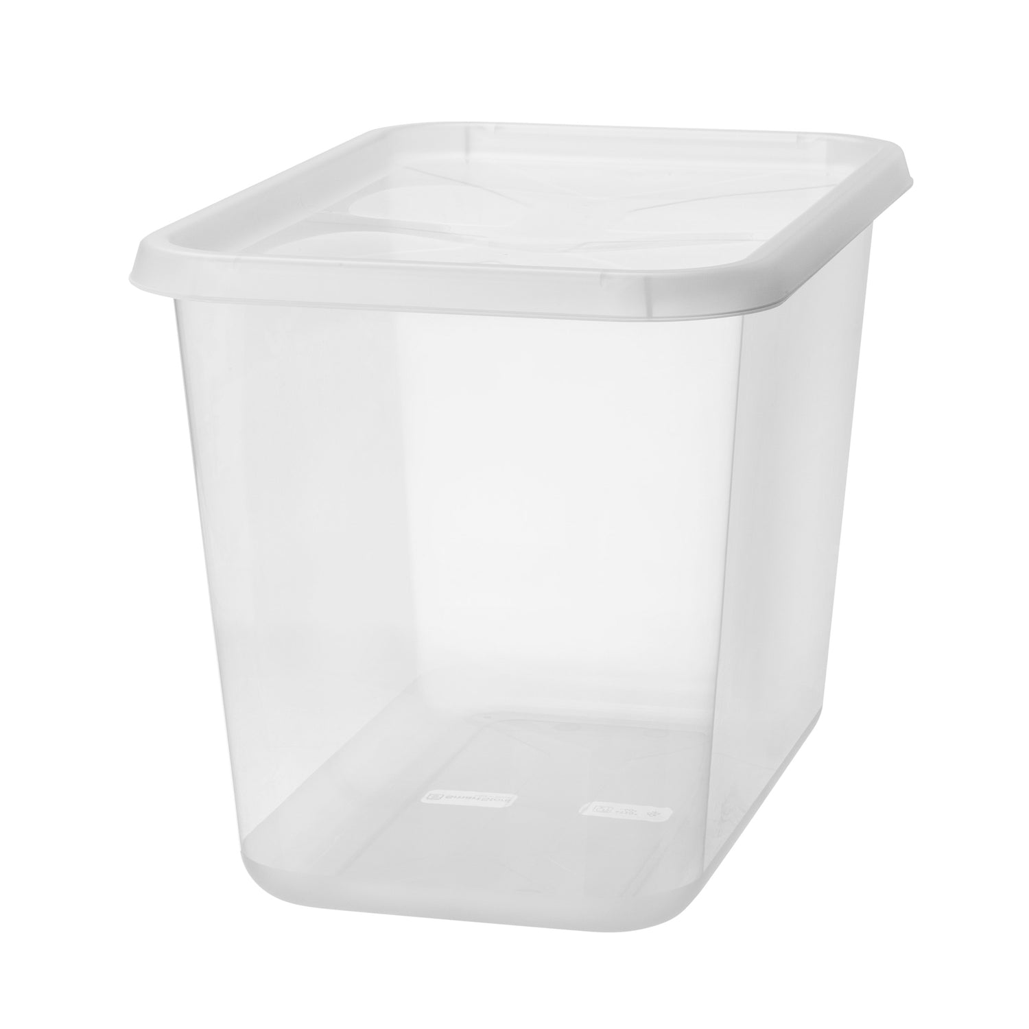 Extra Large Plastic Lidded Storage Box 60 Litre