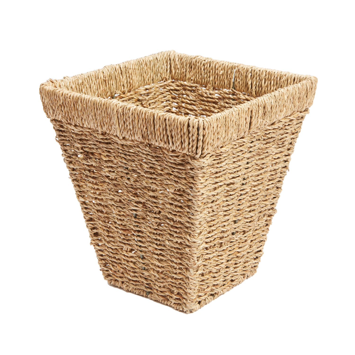 wastepaper bin seagrass