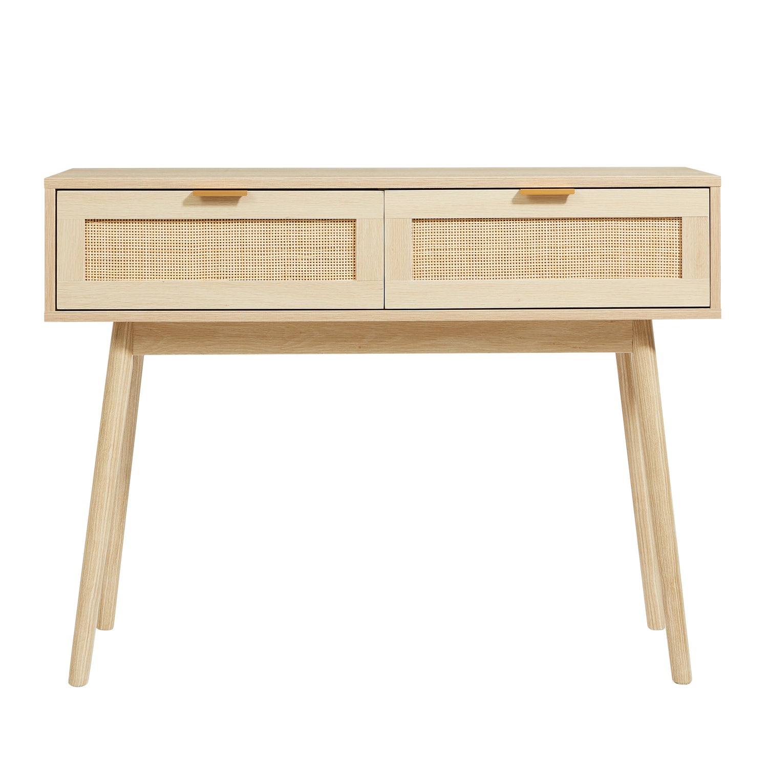 two drawer console table