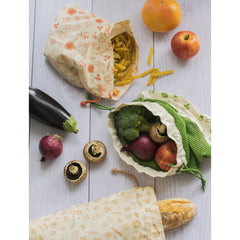 Organic Cotton Produce Bag Set Of 3