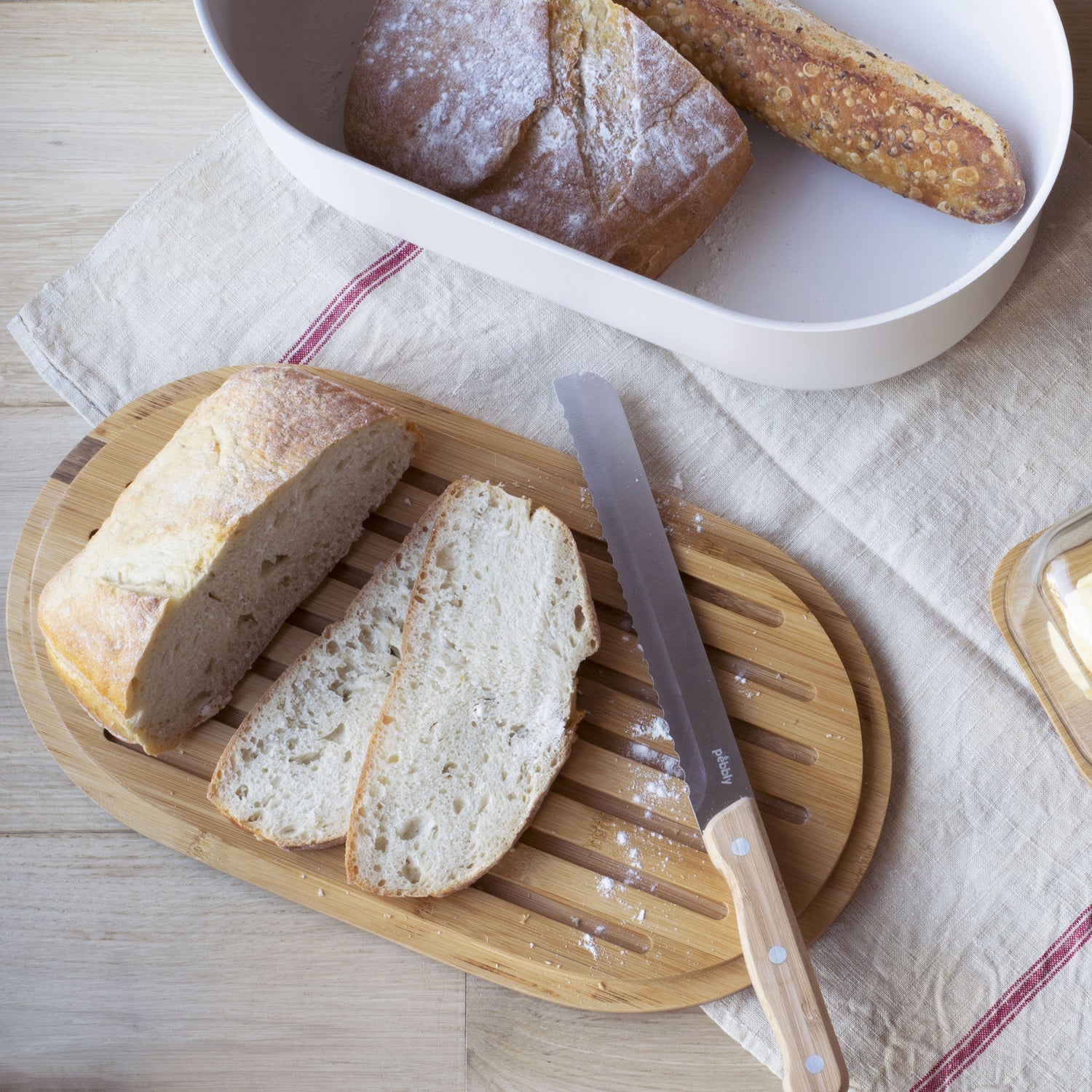 4 in 1 bread bin set