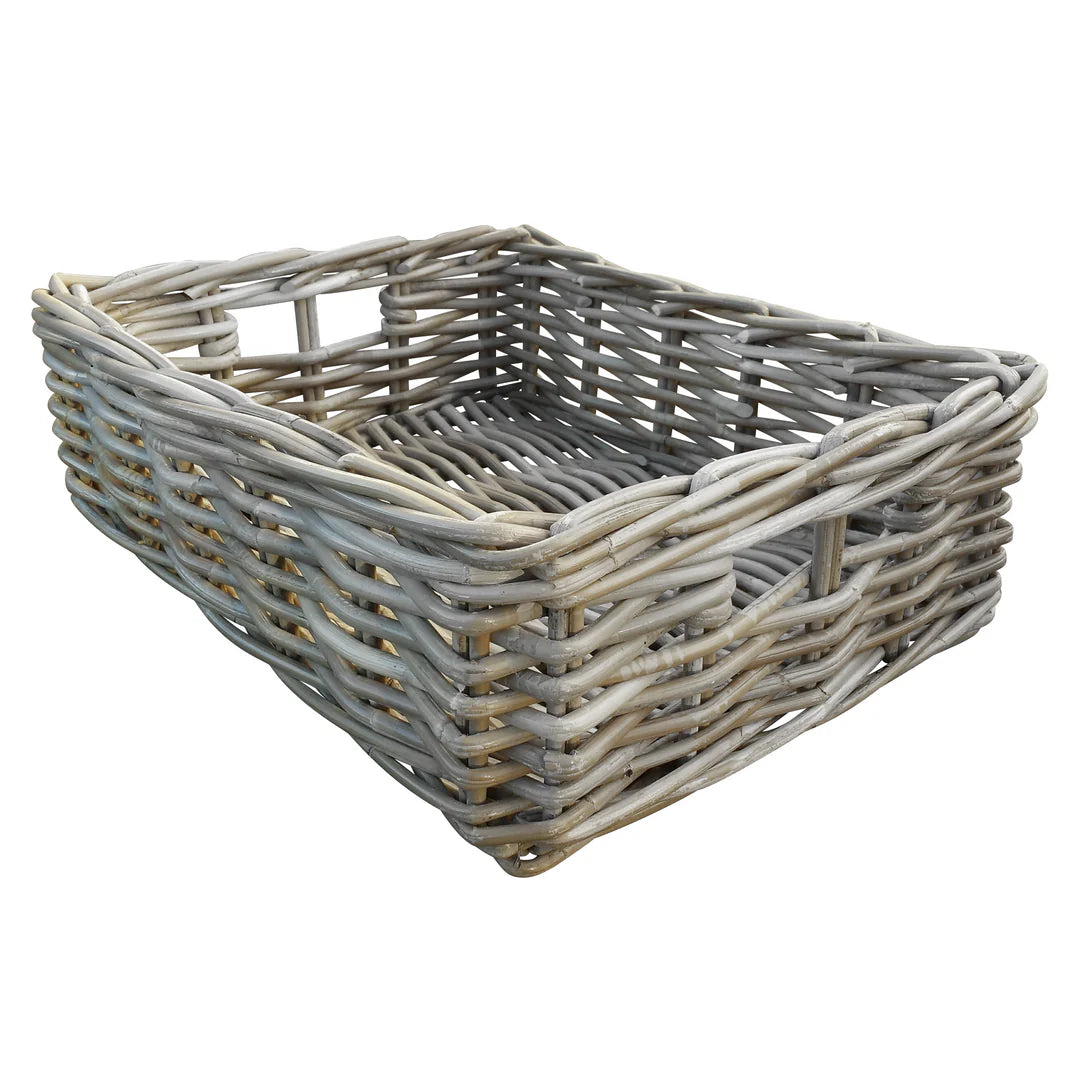 Buff Wicker Pantry Basket
