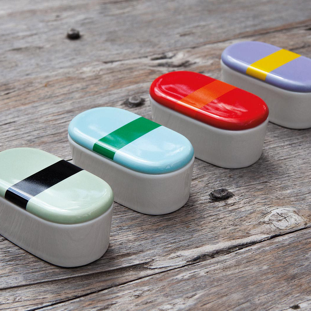 Porcelain Containers Set Of 4