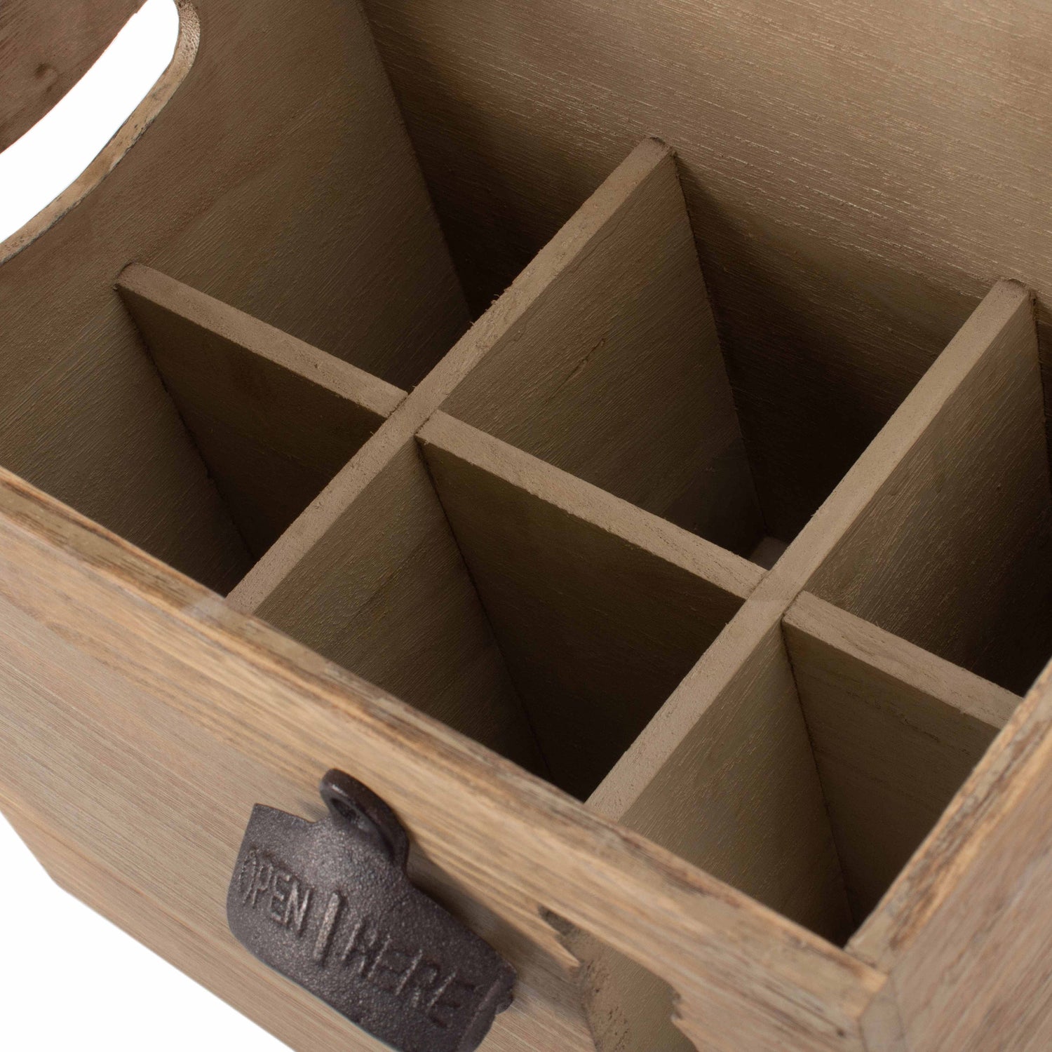 Beer Bottle Carrier With Bottle Opener