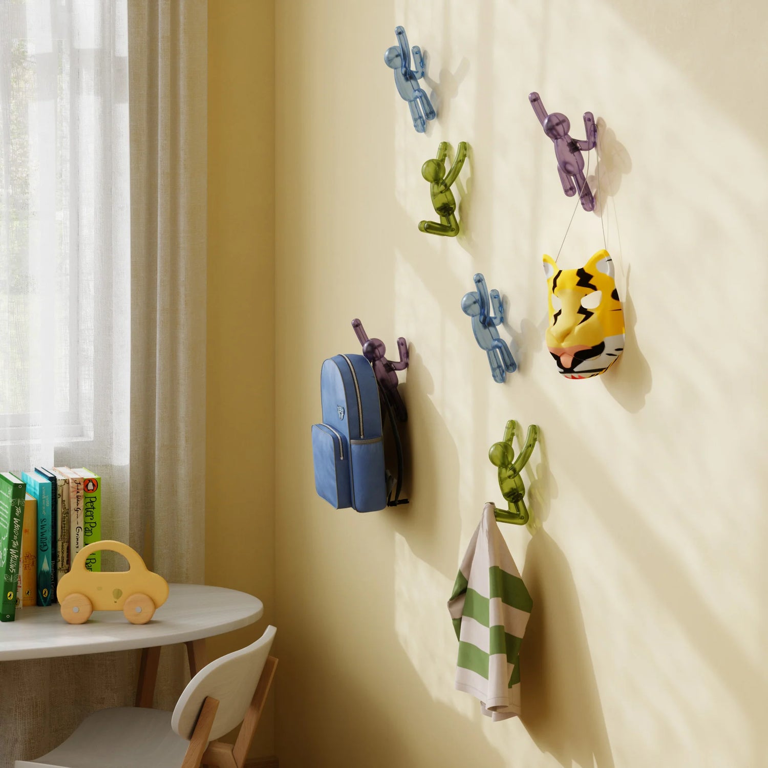 Umbra Buddy Wall Hooks (Set of 3) – Colourful Coat Hooks