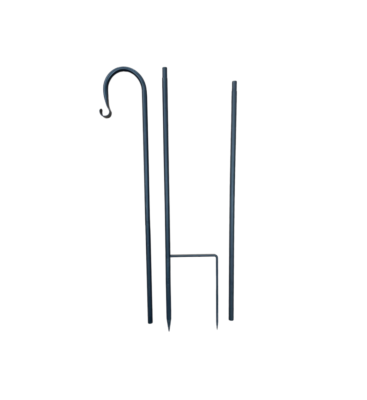 Festoon Poles – Set of 4 for Garden Lighting - Not A Boring Box