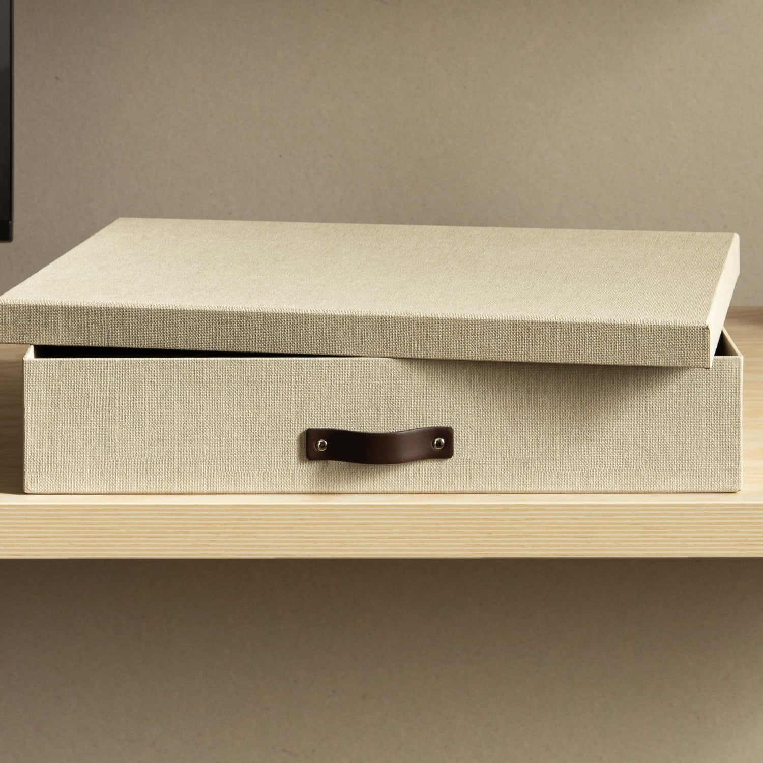 Sverker A3 Document Storage Box Luxury Linen Laminate