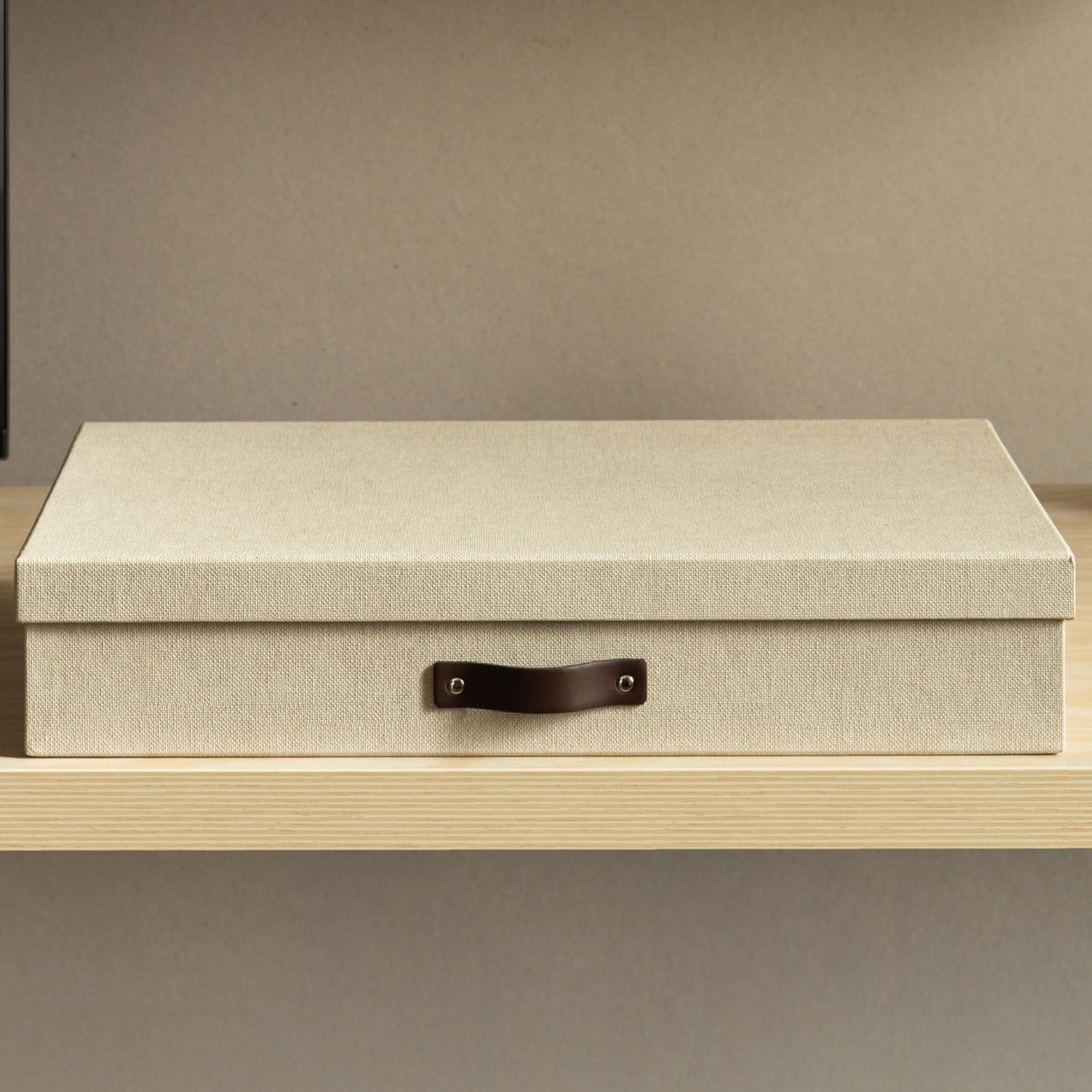 Sverker A3 Document Storage Box Luxury Linen Laminate
